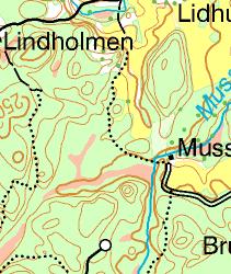 beräknats med hjälp av