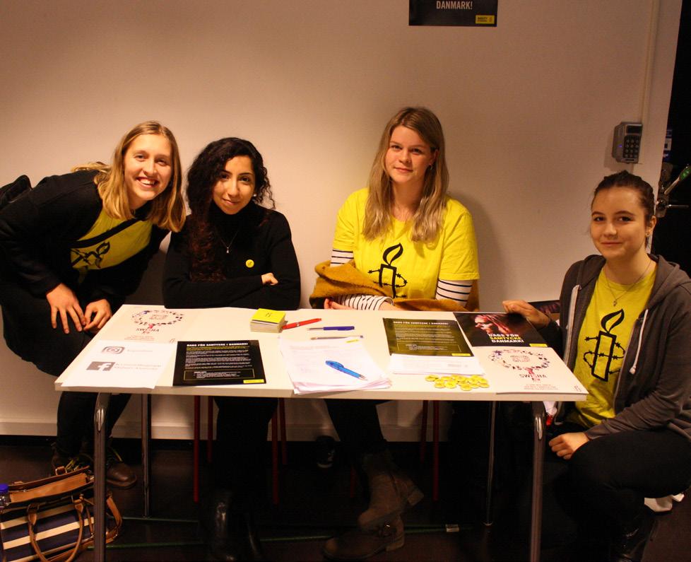 Det hölls också diskussioner efter visningarna och besökarna ställde många frågor på alla orter. Studentgruppen i Umeå arrangerade en hel vecka av aktiviteter i samarbete med FN-föreningen.