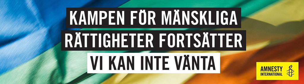 Det är en utveckling som varken HBTQIrörelsen i Turkiet eller Amnesty kan gå med på, och därför ägnar vi årets Pridekampanj åt internationella påtryckningar till stöd för Istanbul Pride och mot