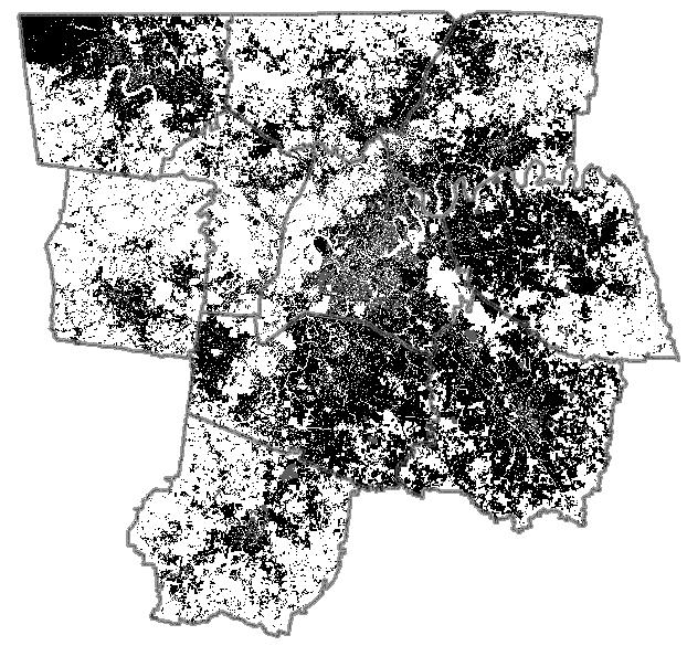 region will be about the size of the Denver region