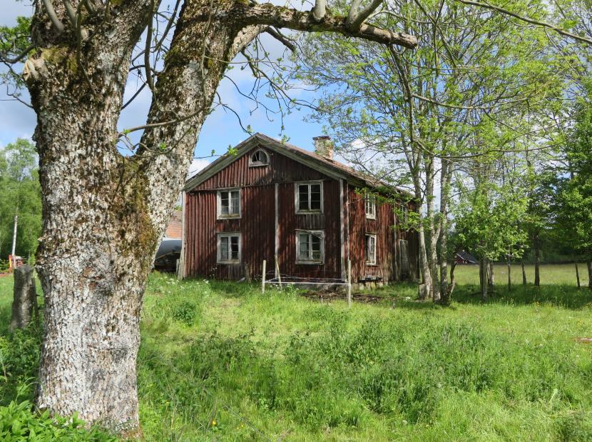 En äldre mangårdsbyggnad i origonalskick (ca
