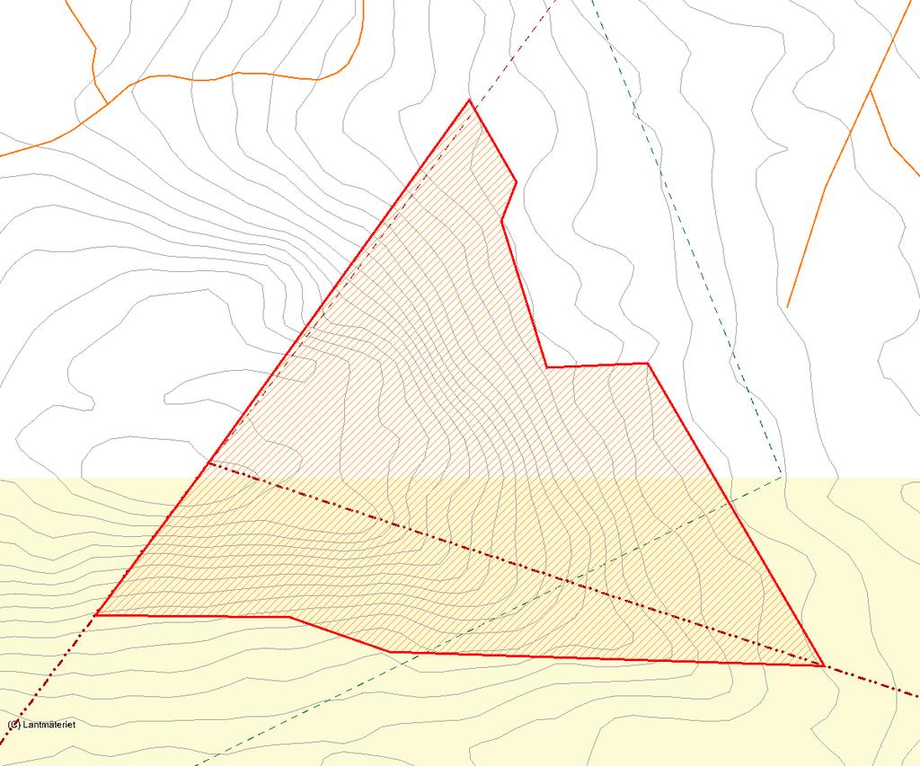 Länsstyrelsens bedömning Objektet utgör ett större naturskogsobjekt nedan odlingsgränsen med mycket höga naturvärden.