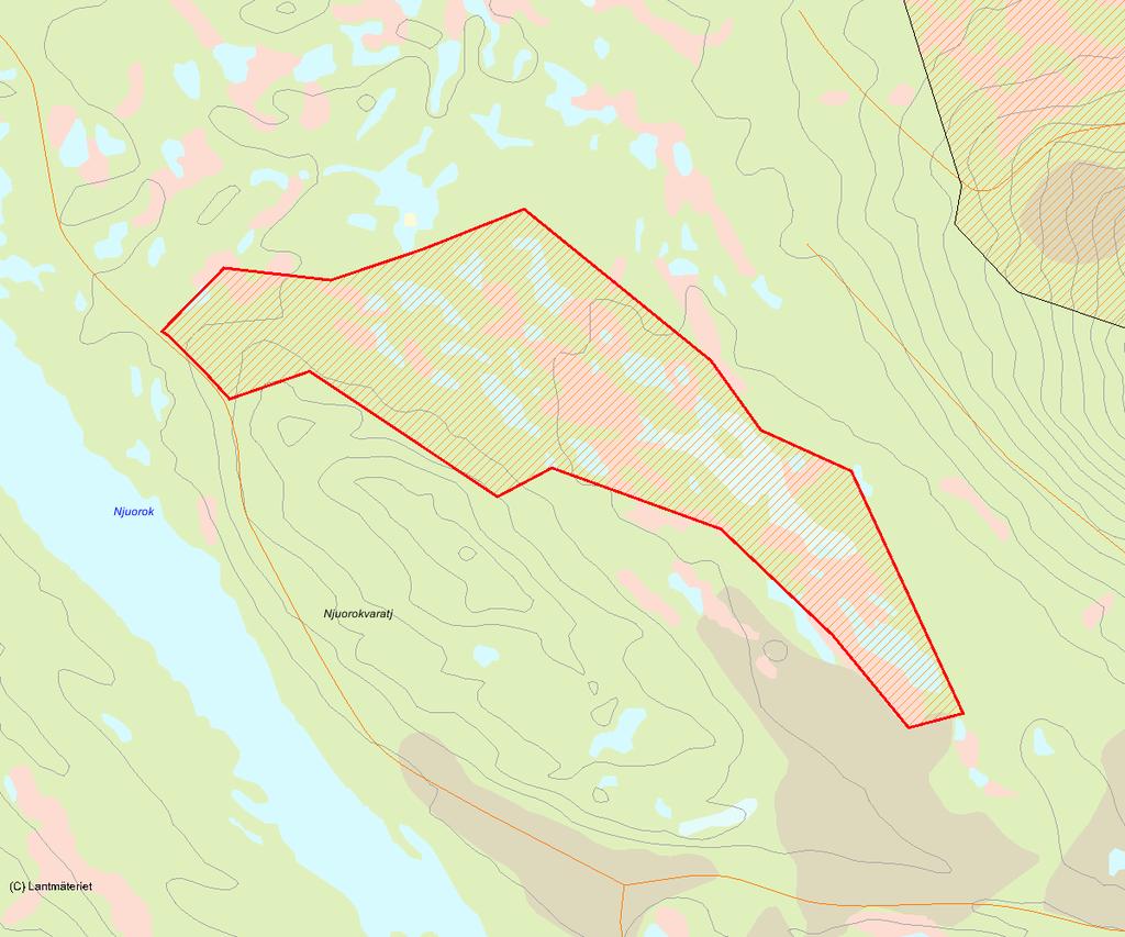 Länsstyrelsens bedömning Området har betydande naturvärden vilka grundar sig på den värdefulla mosaiken av tjärnar, myrar och urskogsartade tallskogar.