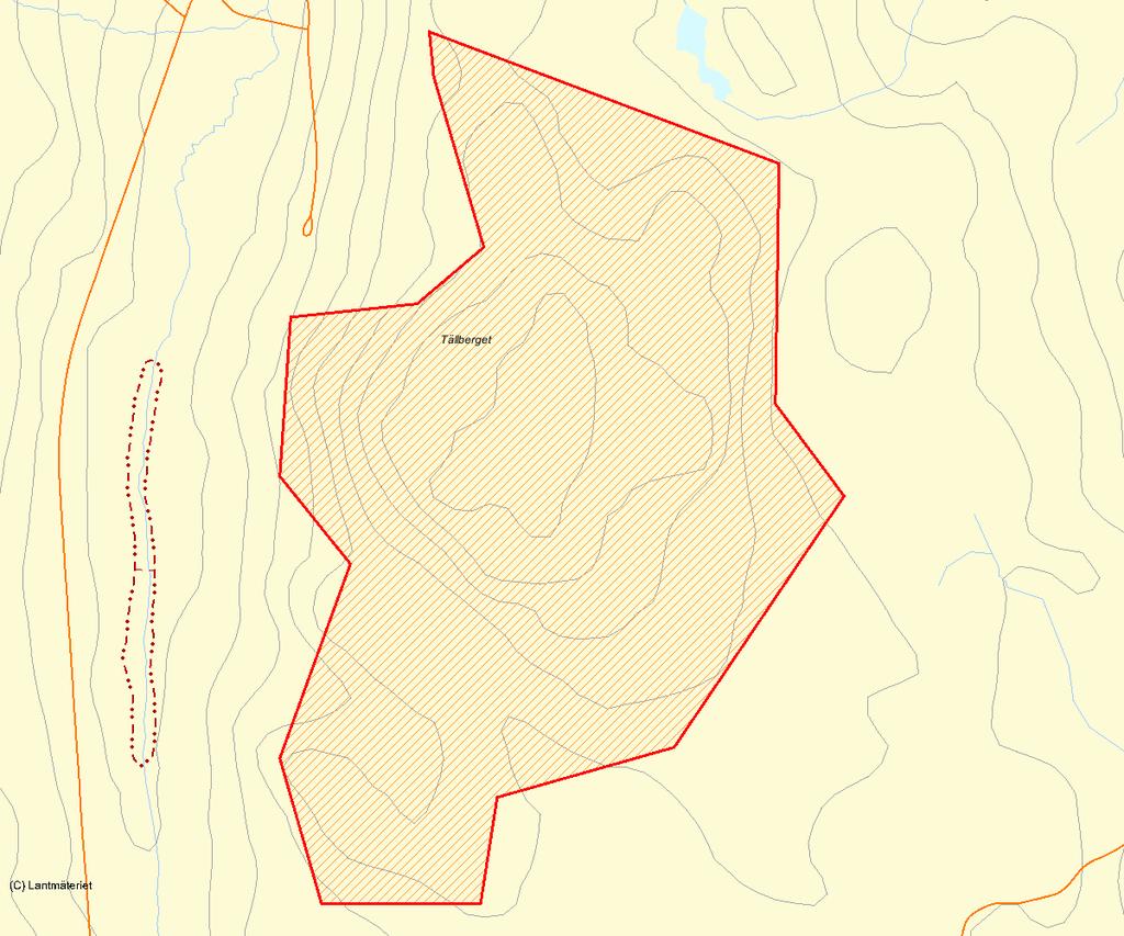 Länsstyrelsens bedömning Tällberget är ett område med en hög andel urskogsartad skog, dels i form av gammal hällmarkstallskog, och dels som lövrik barrblandskog.