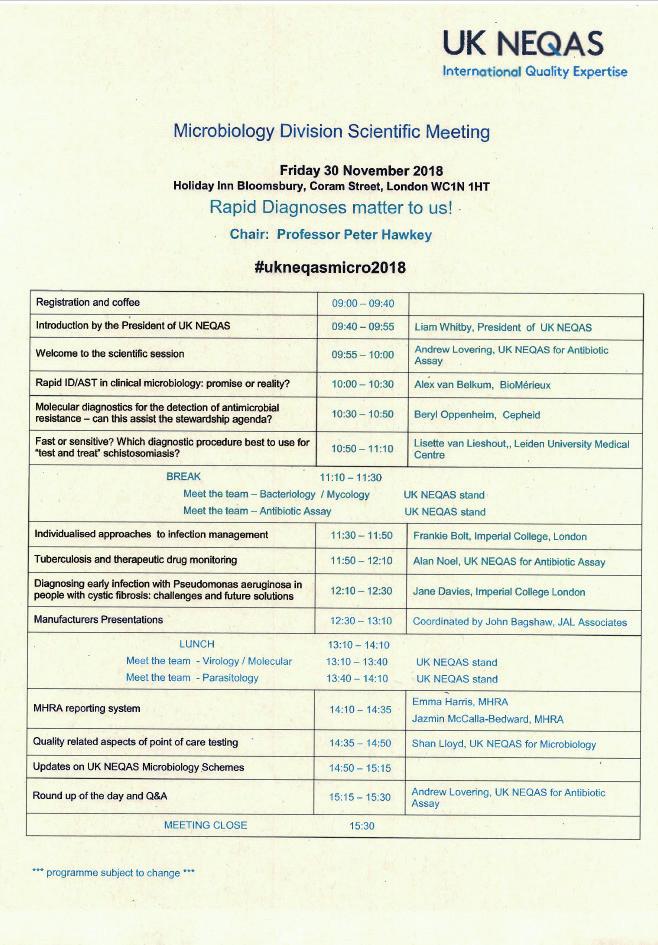 Jag vill bara sååå tacka Mikrobiologiföreningarna RFM, FKM och SFM och min arbetsgivare