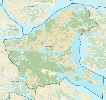 kommun Kartan visar områdets preliminära avgränsning.