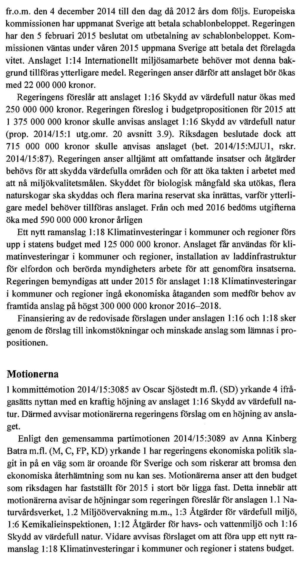 BILAGA 16 MILJÖ- OCH