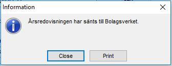 Underskrift av Fastställelseintyget När uppladdning är klar sänder Bolagsverket sedan en inbjudan till den person som du har angivit i bokslutet som undertecknare av fastställelseintyget.