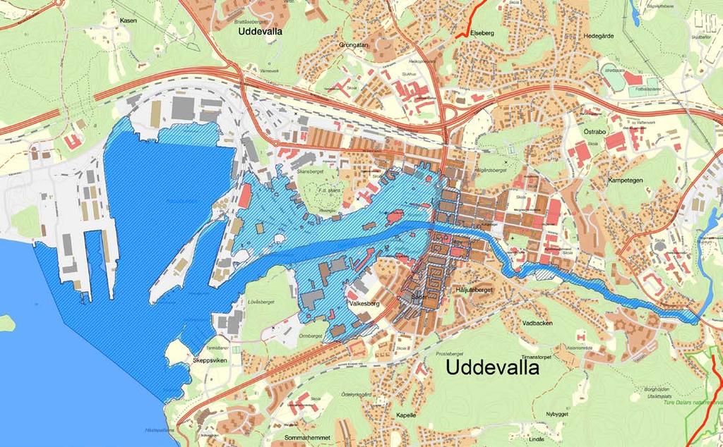 Bakgrundskarta Lantmäteriet ÖVERSVÄMNINGSKARTERING UTMED BÄVEÅN Med detaljerad översvämningskartering för det