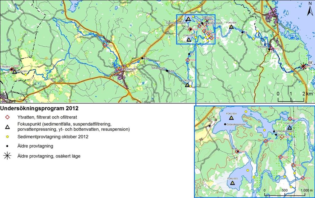 igur 1: Provpunkternas