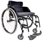 att rullstolens rygg skall vara i höjd med, eller över