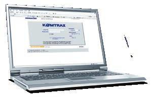 KOMTRAX Den vägen till hög produktivitet KOMTRAX är det senaste inom trådlös övervakning.