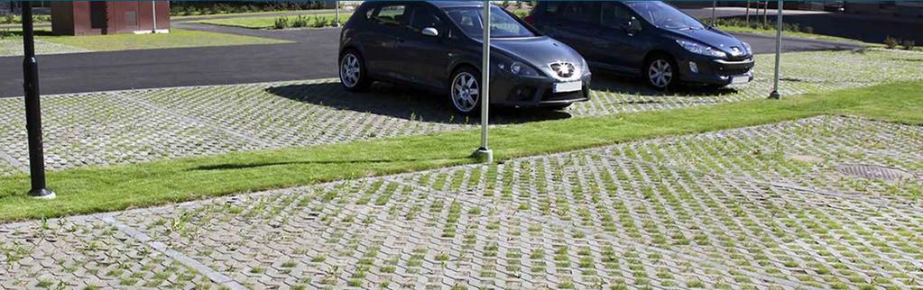 2018-04-11 s 25 (39) Figur 6.6. Exempel genomsläpplig beläggning (betonghålsten) på parkeringsplats.