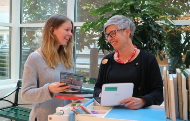 Verksamhet Patientbiblioteket ansvarar för biblioteksverksamheten på Universitetssjukhuset i Örebro och på de rättspsykiatriska avdelningarna i Mellringe.