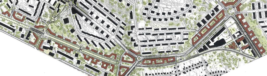 Stadsförtätning Planerad bebyggelse I flera parker har förskolor etablerats genom åren.