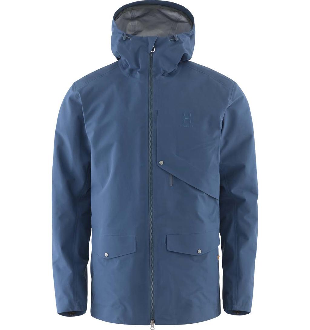 SELJA JACKET MEN Haglöfs first bluesign approved, recycled jacket with 3L GORE-TEX, the 3-in-1 Selja is a special addition to Haglöfs collection.