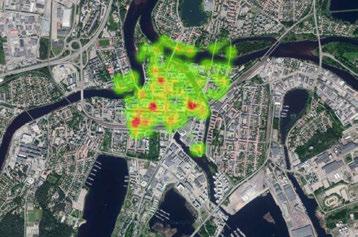 Heatmaps visar skräpet Håll Sverige Rent presenterar alla mä
