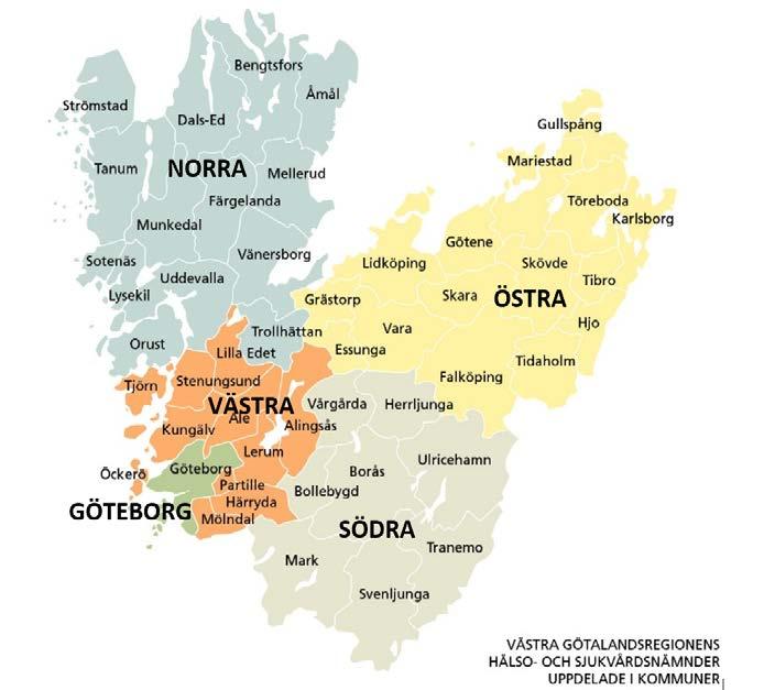 Vårdbehov i Västra Götaland 2017 Västra hälso- och sjukvårdnämndområdet Faktaunderlag baserat på