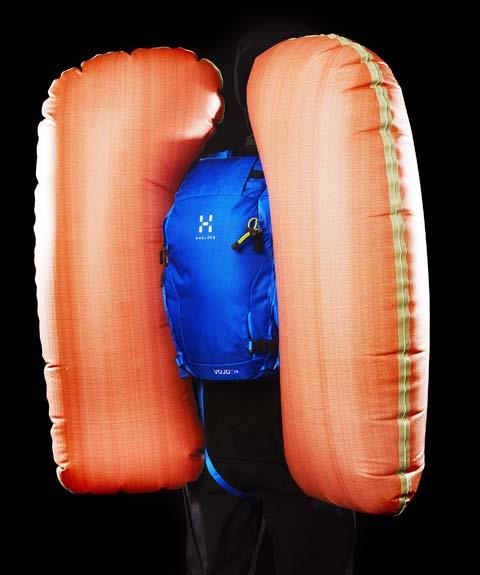 Tillsammans med ett gott omdöme kan den här ryggsäcken rädda ditt liv om du hamnar i en lavin. Integrerat Avalanche Airbag System från ABS Extremt låg vikt per packbar liter, 0.