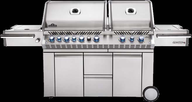 500 Prestige PRO TM 665 2-stegs sidobrännare med