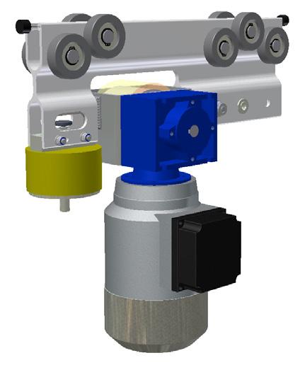 2 Basmodeller Åkhastighet m/min 40 Acceleration m/min 2 1200 Retardation m/min 2 2400 Bullernivå db (A) <70 Egenvikt kg <17 Motoreffekt kw 0,18 Spänning V *