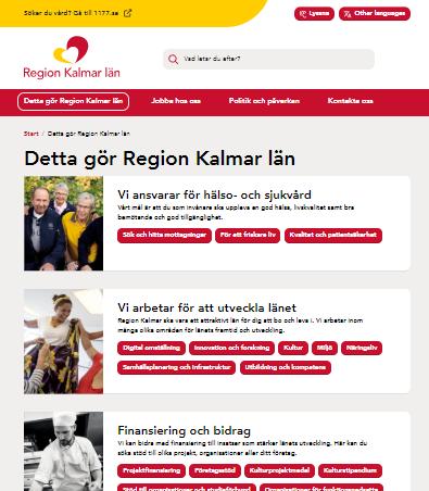 för Region Kalmar län