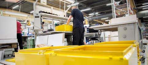 tunnplåtskompetens, vars huvudprodukter är