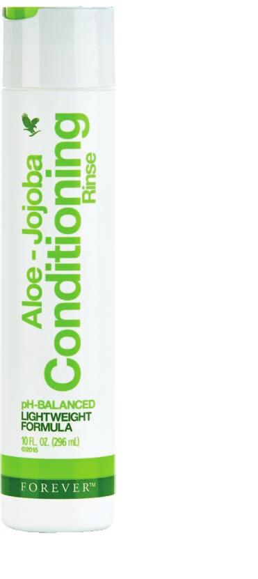 236 SEK Art nr 521 296 ml 142 g ALOE-JOJOBA CONDITIONING RINSE Härligt, ph-balanserat balsam med massor av godsaker för ditt hår.