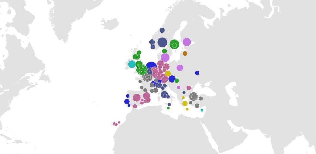 41(97) Figur 10: LFVs analys av flygplatsrörelser i Europa, baserad på Eurocontrol statistik 57 De olika färgerna syftar till att enklare hålla isär länder. 6.