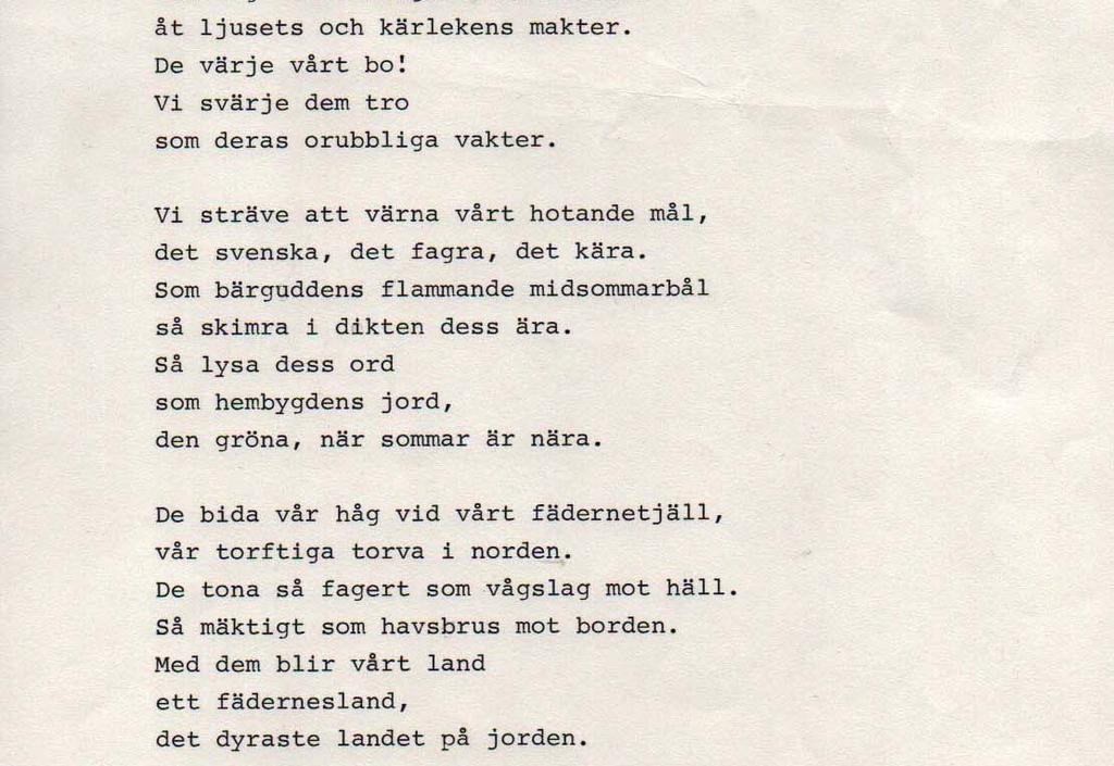 fina tider med verksamhet, glada danskvällar, fester och