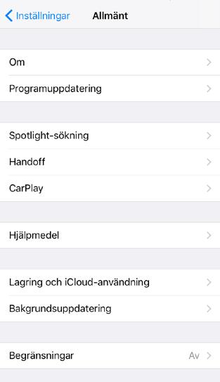 Kontrollcenter. Tryck på Bluetoothikonen.