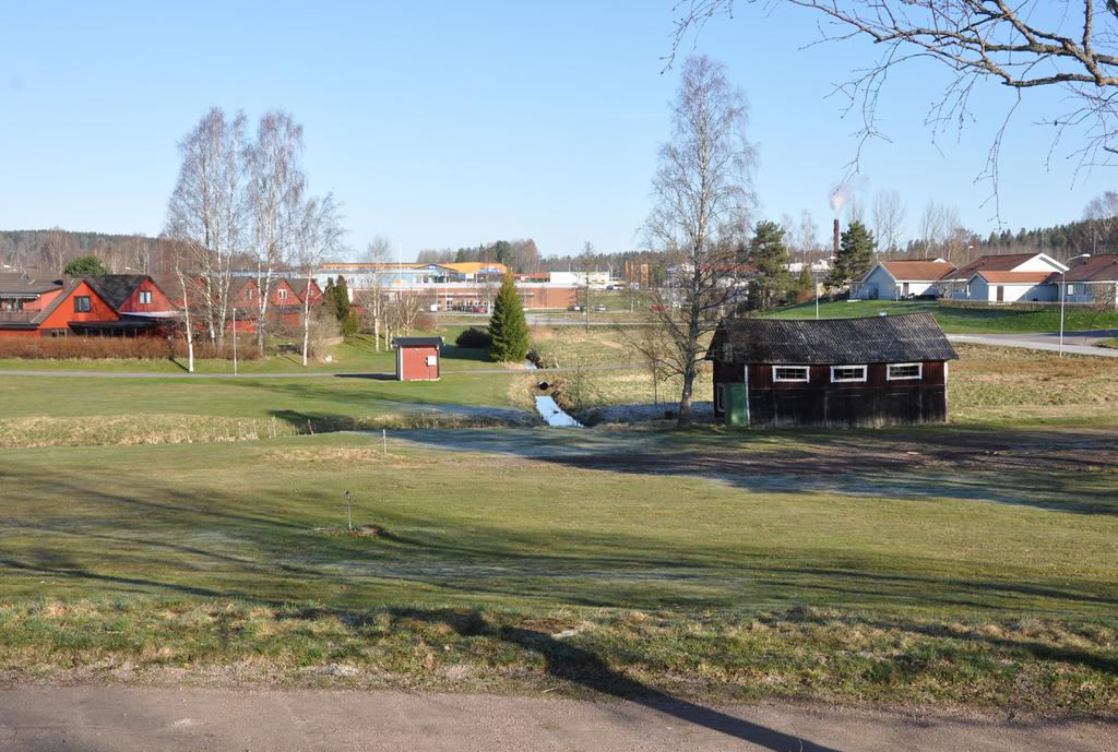 Vy över planområdet. Detaljplaner Marken inom planområdet är uteslutande planlagd som parkmark.