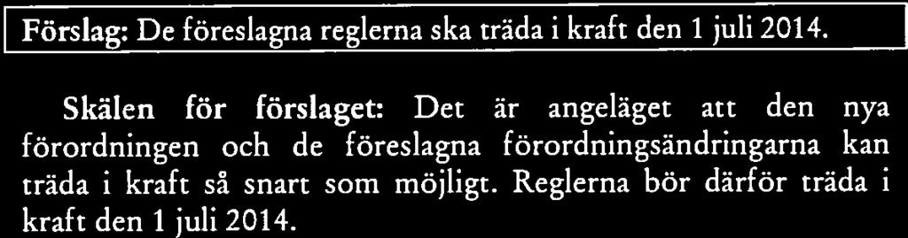 regleringen kan komma att få för kommuner och landsting.