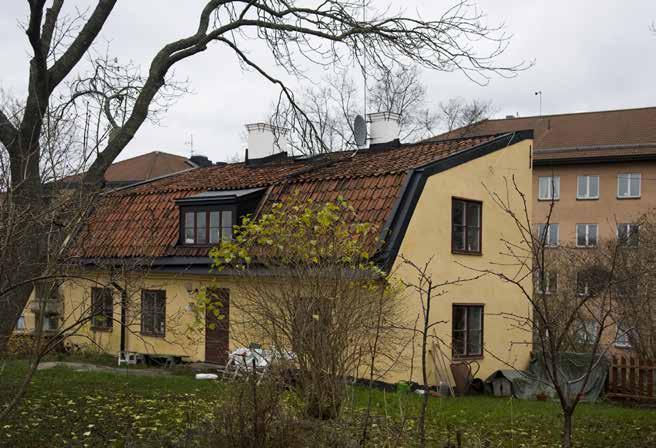BERGSPRÄNGARGRÄND 1 SOM UPPFÖRDES UNDER 1810-TALET. FOTO: J.
