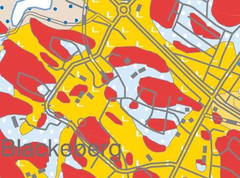 Grimsta 1:5 i Blackeberg, Bromma kommun Nya flerbostadshus PROGRAMHANDLING 2015-03-06 Markteknisk undersökningsrapport Geoteknik sid.