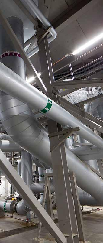 när det gäller materiallogistik, säger Kent. Han berättar också att eftersom fabriken fortsatte som vanligt under projektets gång krävdes väldigt tighta tidsscheman med mycket noggrann planering.