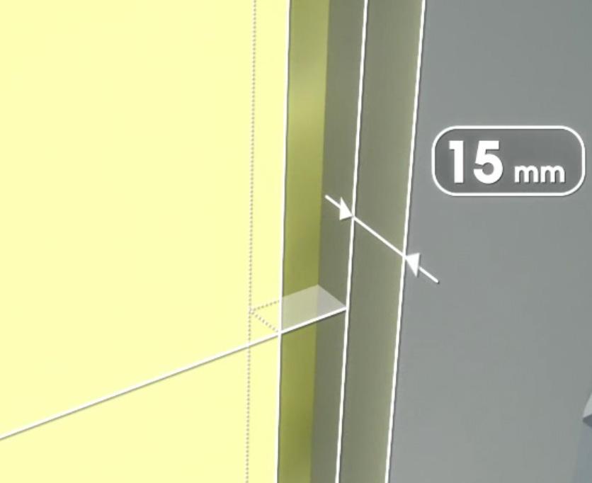 enligt detalj P1-01-A2 och P1-01-B2 i ritningsunderlaget.