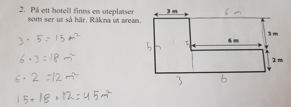 Inom den här kategorin fanns en stor variation bland elevernas svar och uträkningar.