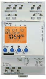 307131 edning 45 SV Digital skymningsomkopplare UA 121 top2 RC 1210100/ 1210200 UA 122 top2 RC 1220100/ 1220200 Fjäderklämma Fjäderklämsöppnare Kontrollttag 1.