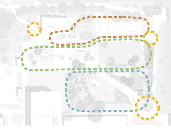 Detta underlättar både användningen och orienteringen i parken.
