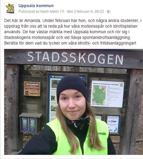 Sociala medier period vinter Inlägget nådde 8 100 personer, vilket är ett ganska bra resultat. Anledningen till att det fick bra spridning är att folk har reagerat på det.