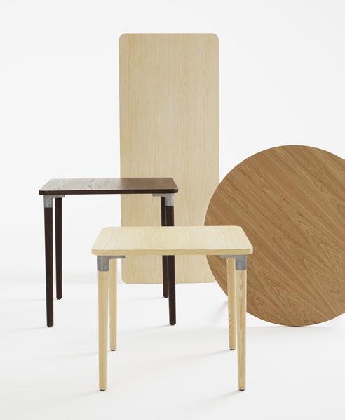 TAILOR DESIGN KRISTOFER JONSSON, ANDREAS STURE white, 2018 ARTIKLAR ITEMS * Höjd Height 730, 900 mm Sittplats Seat 550 mm Bordet Tailor är ett flexibelt bord i en mängd olika standardstorlekar och