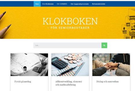 Klokboken lanserad online Klokboken för seniorbostäder syftar till att sprida kunskaper om sådant som är värt att tänka på för alla som planerar bostäder för seniorer i det vanliga bostadsbeståndet.