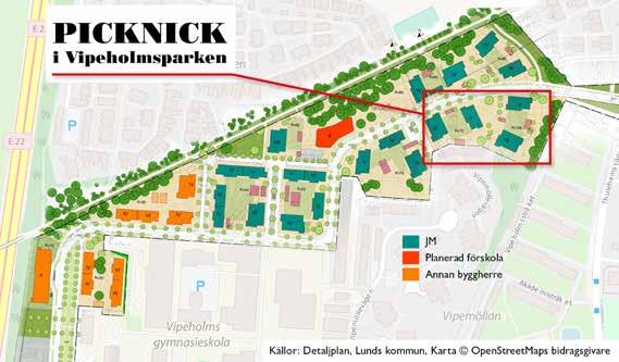 /8 UIVERSITET Värpinge By LUDAÅRD Tuna årtens Fälad ET BOTAISKA TRÄDÅRDE CETRU A R EBE RD HA R SPÅ Vipeholm E ADS PARKE Da lbyv äge n km Säljetapp (Hus och ) Södra Råbylund Säljetapp ( och ) Kv tan