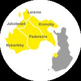 Jakobstadsregionen en tvåspråkig, mångkulturell industriregion Invånarantal totalt: ca 49 000/
