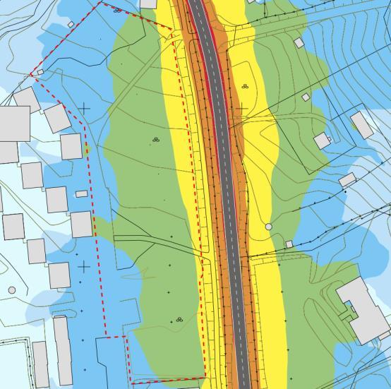6 RESULTAT Beräkningsresultatet redovisas genom bullerutbredningskartor på bilaga enligt Tabell 3.