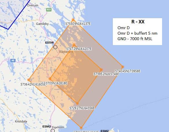 Område D Kustnära, skärgård och öppet hav Forskning, utveckling, test och certifiering av system för bl a: Miljöövervakning kustnära o