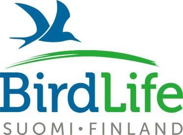 Lär dig mera om fåglar och naturen BirdLife Finland www.birdlife.
