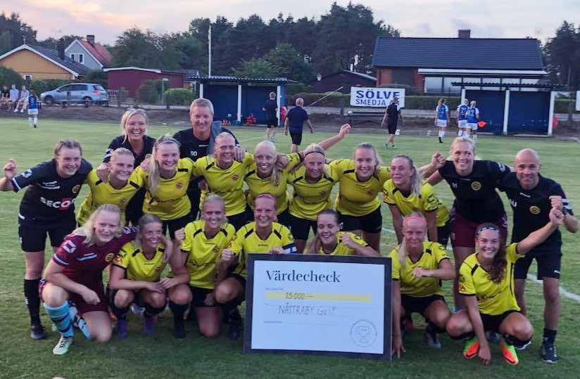 SVENSKFAST CUP DAMER SVENSK FASTIGHETSFÖRMEDLING Kvalificeringsspel Grupp 1 1. Lörby IF 2 2 0 0 13 4 9 6 2. Listerby IK 2 0 1 1 3 8-5 1 3. Hällaryds IF 2 0 1 1 3 7-4 1 Kvalificeringsspel Grupp 2 1.