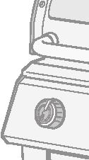 J Komma igång 3) Om det kommer bubblor finns det en läcka: a) Om läckan finns vid kopplingen mellan regulatorn och gasolflaskan eller mellan regulatorn och slangen (I) ska du stänga av gasolen.